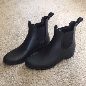 J Crew Chelsea rainbooties